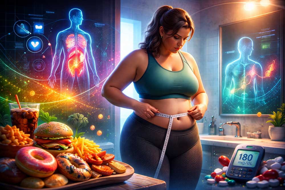 Sobrepeso y obesidad: Causas ocultas, riesgos y cómo bajar de peso definitivamente